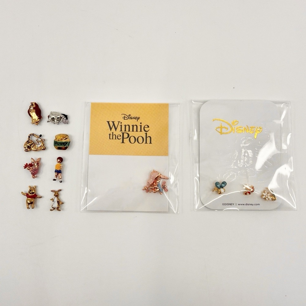 Origami Owl WINNIE THE POOH Charms Set For Floating Lockets New Complete Set!